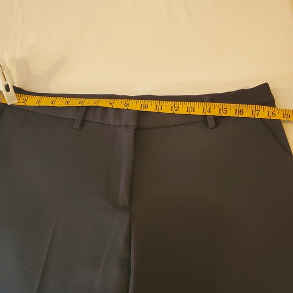 Pink Tartan Navy Blue Trousers -‎ Size 12 - Picture 5 of 7